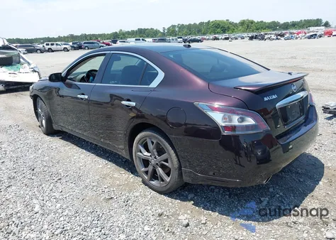 2013 Nissan Maxima 3.5 Sv z USA, uszkodzony, nr VIN 1N4AA5APXDC805377